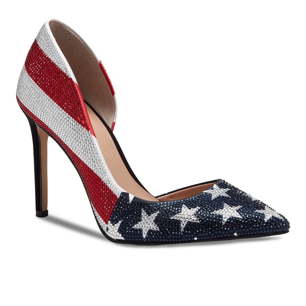 American flag heels